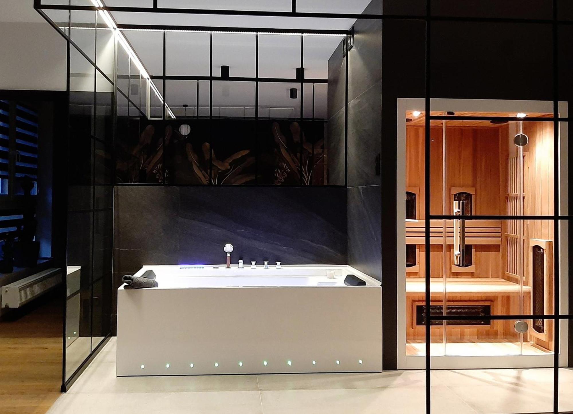 Jacuzzi Apartamenty Gdansk - Relax Apartments الغرفة الصورة